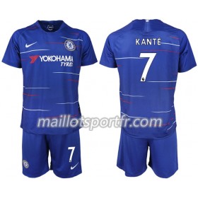 Maillot de Foot Chelsea KANTE 7 Enfant Domicile 2018/19